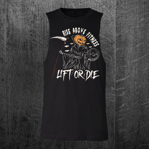 Limited Edition "HALLOWEEN" Custom Cut Muscle Tee (2025)