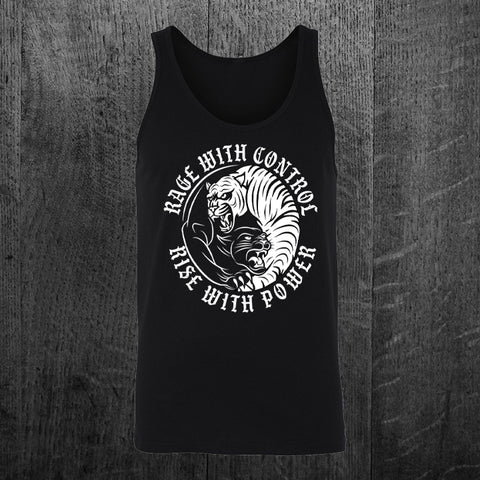 "RISE WITH POWER" Tank
