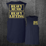 "STILL HEAVY" Custom Cut Muscle Tee
