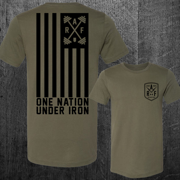 "ONE NATION UNDER IRON" Tee