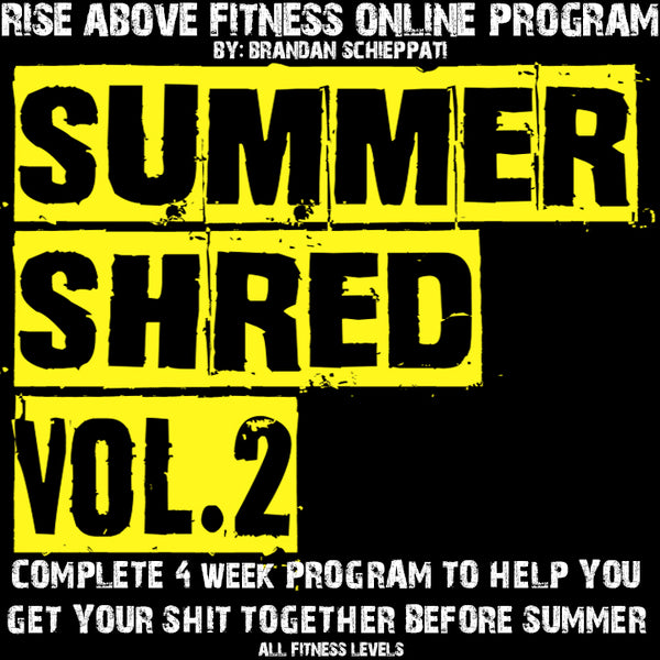 SUMMER SHRED VOL 2 Online Program